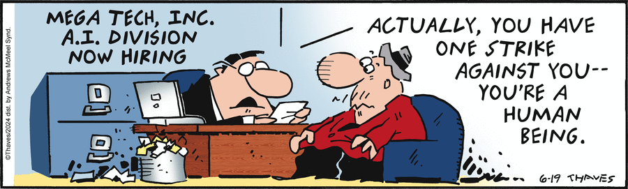 Frank and Ernest Comic Strip for June 19, 2024 