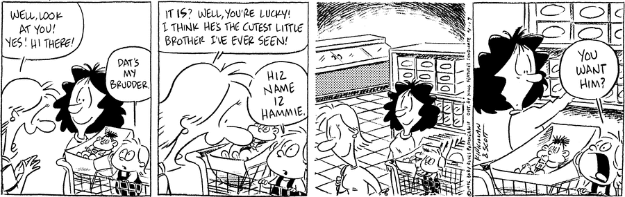 Baby Blues Comic Strip for April 17, 1996 