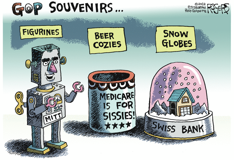 Rob Rogers Comic Strip for August 31, 2012 