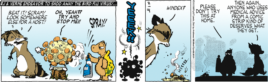 Over the Hedge Comic Strip for February 14, 2025 