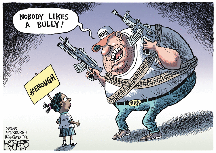 Rob Rogers Comic Strip for March 30, 2018 