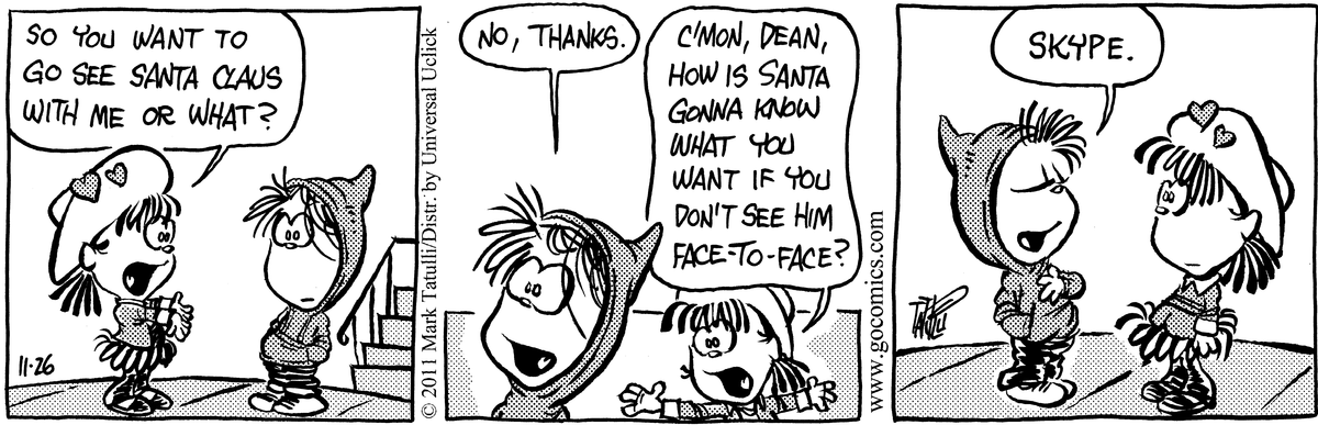 Heart of the City Comic Strip for November 26, 2011 