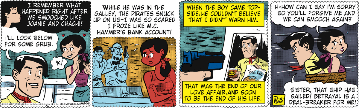 Rip Haywire Comic Strip for June 14, 2012 