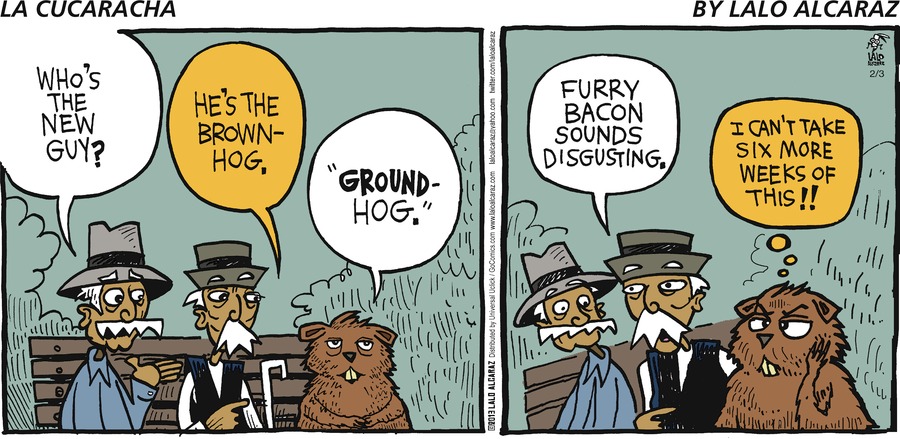 La Cucaracha Comic Strip for February 03, 2013 