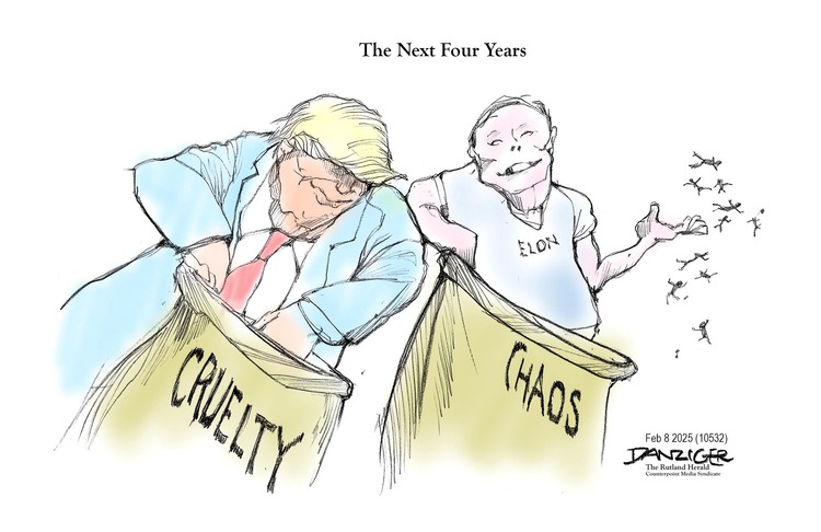 Jeff Danziger Comic Strip for February 07, 2025 