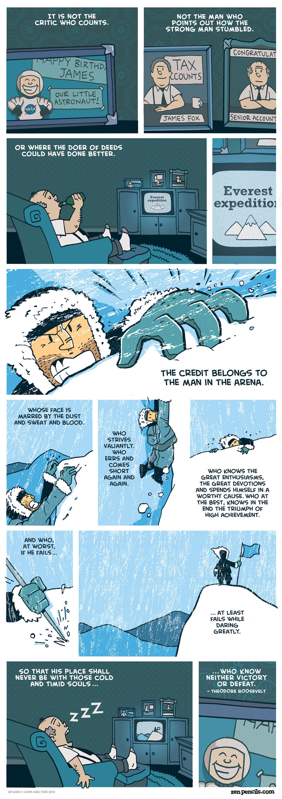 Zen Pencils Comic Strip for December 22, 2014 