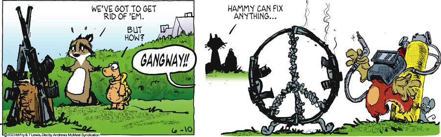 Over the Hedge Comic Strip for June 10, 2023 