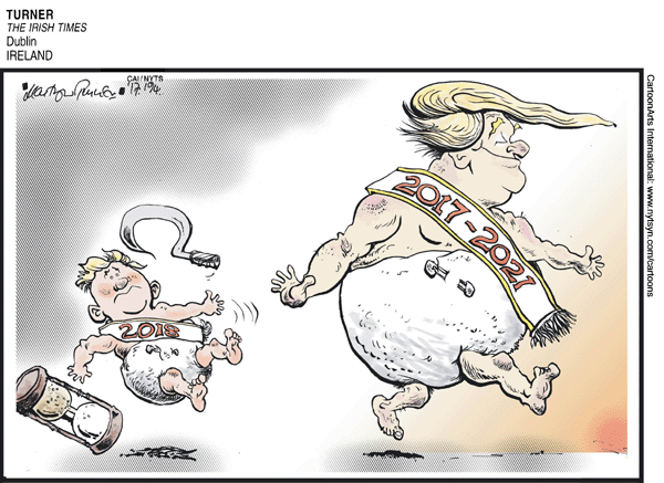 Views of the World Comic Strip for January 08, 2018 