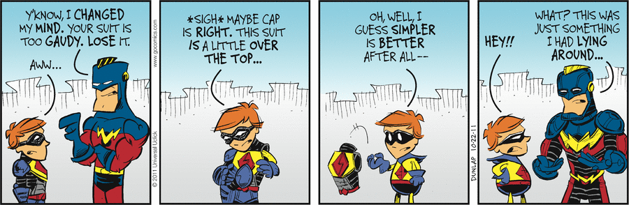 Ink Pen Comic Strip for October 22, 2011 
