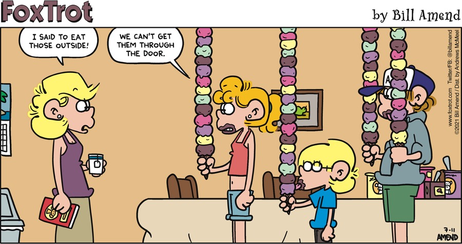 FoxTrot Comic Strip for July 11, 2021 
