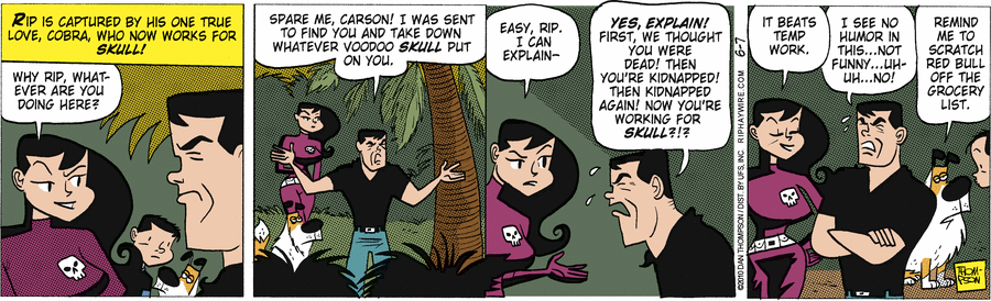 Rip Haywire Comic Strip for June 07, 2010 
