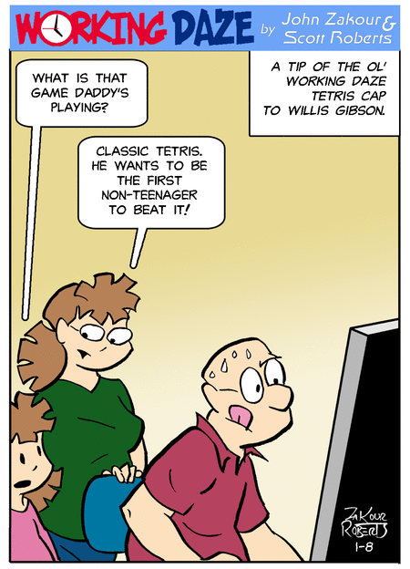Working Daze Comic Strip for January 08, 2024 