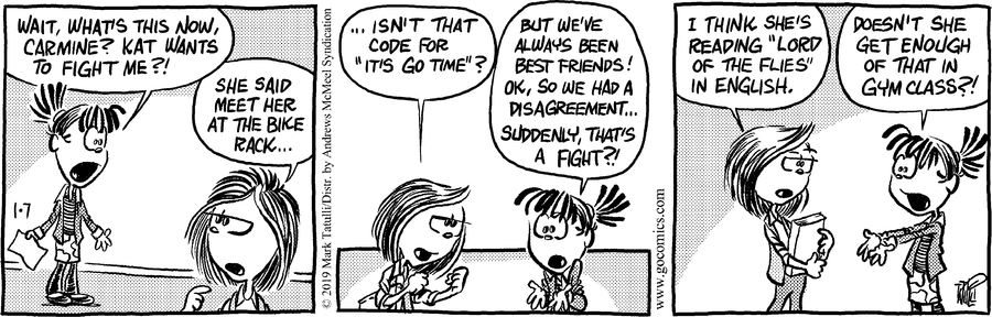 Heart of the City Comic Strip for January 07, 2019 