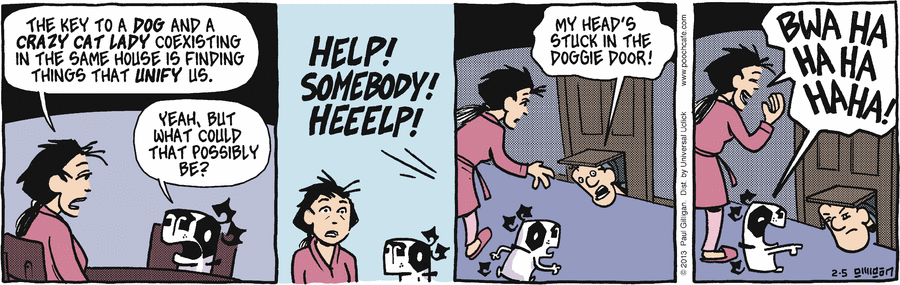Pooch Cafe Comic Strip for February 05, 2013 