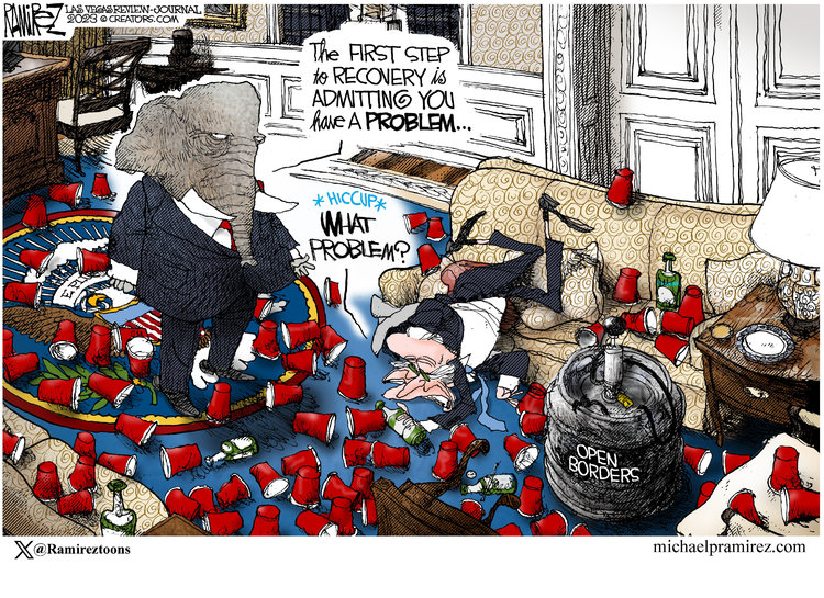 Michael Ramirez Comic Strip for December 06, 2023 