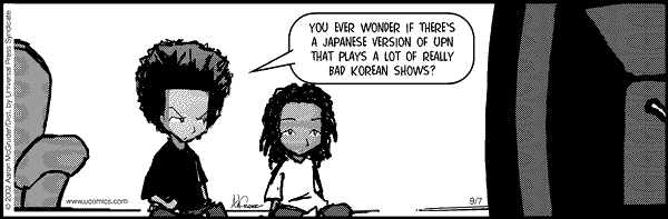 The Boondocks Comic Strip for April 10, 2010 