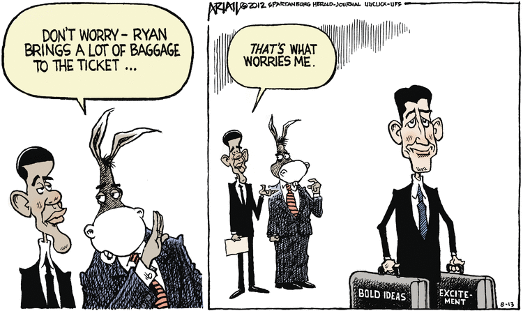 Robert Ariail Comic Strip for August 14, 2012 