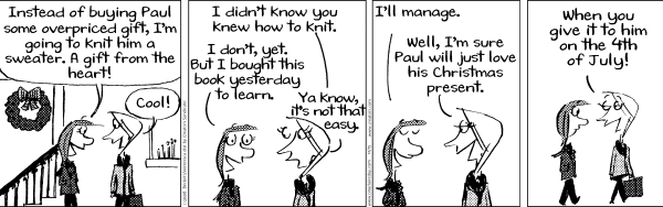 On A Claire Day Comic Strip for December 15, 2024 