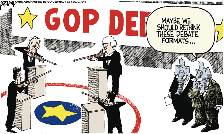 Robert Ariail Comic Strip for January 26, 2012 