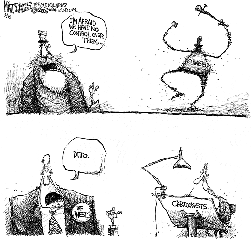 Matt Davies Comic Strip for February 08, 2006 