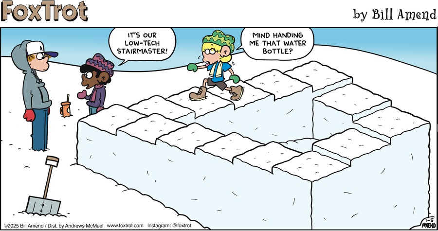FoxTrot Comic Strip for January 05, 2025 