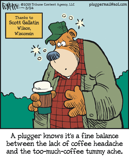 Pluggers Comic Strip for March 24, 2025 