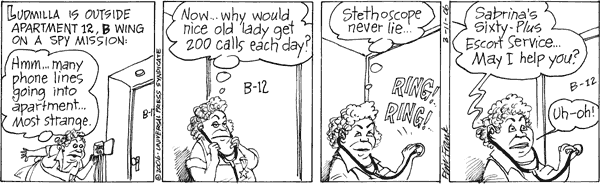 The Elderberries Comic Strip for March 11, 2006 