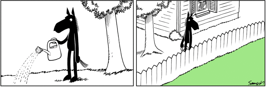 Dark Side of the Horse Comic Strip for July 05, 2019 