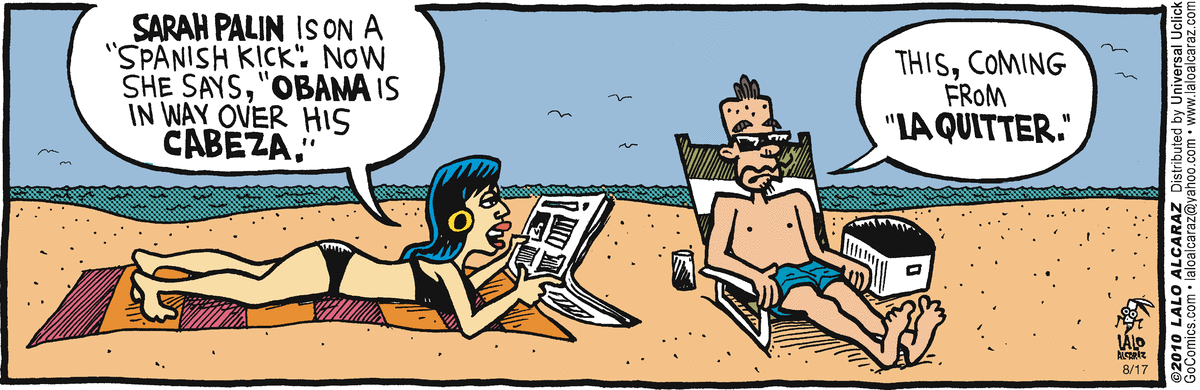 La Cucaracha Comic Strip for August 17, 2010 
