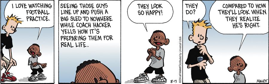 Frazz Comic Strip for August 13, 2014 