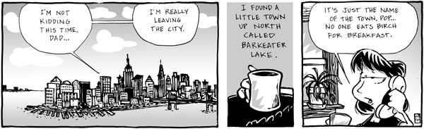 Barkeater Lake Comic Strip for April 17, 2007 