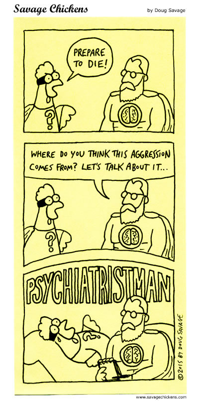 Savage Chickens Comic Strip for October 24, 2019 