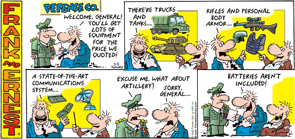 Frank and Ernest Comic Strip for March 08, 2009 