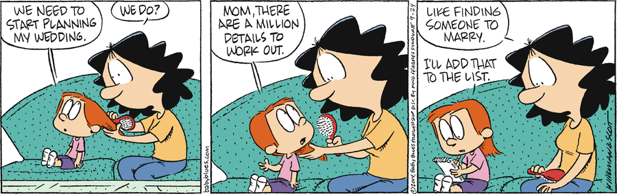 Baby Blues Comic Strip for September 24, 2014 