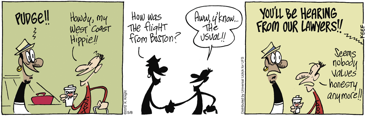 The Knight Life Comic Strip for May 08, 2012 
