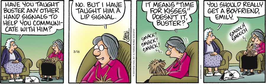 Pickles Comic Strip for March 16, 2024 