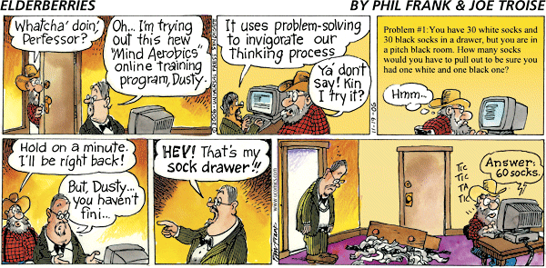The Elderberries Comic Strip for November 19, 2006 