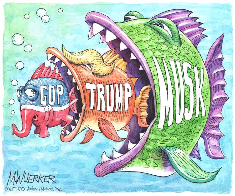Matt Wuerker Comic Strip for February 14, 2025 