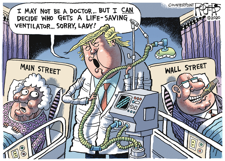 Rob Rogers Comic Strip for April 01, 2020 