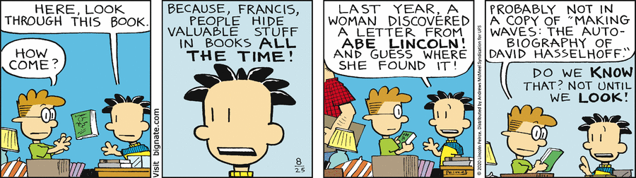 Big Nate Comic Strip for August 25, 2020 