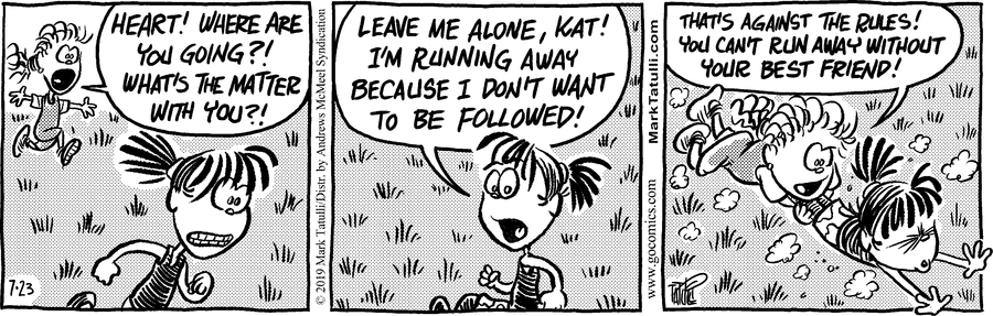 Heart of the City Comic Strip for July 23, 2019 