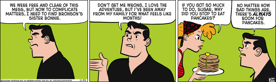 Rip Haywire Comic Strip for November 24, 2018 