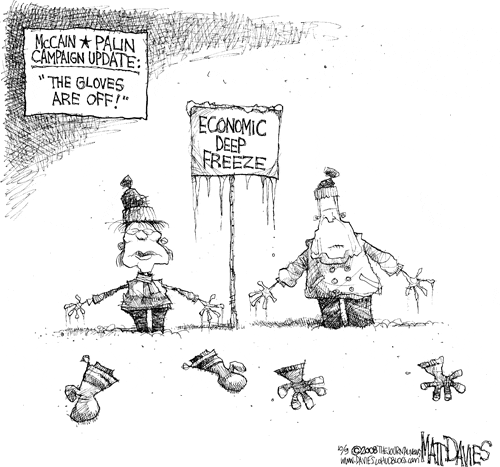 Matt Davies Comic Strip for October 09, 2008 