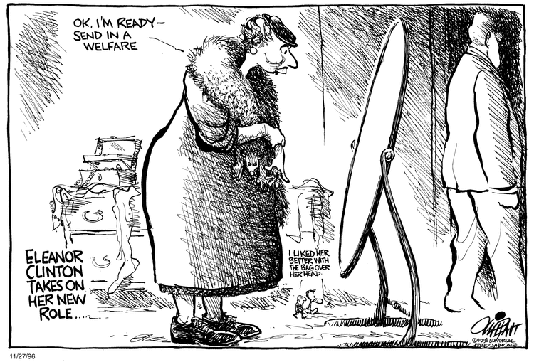 Pat Oliphant Comic Strip for November 27, 1996 