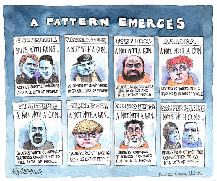 Matt Wuerker Comic Strip for December 04, 2015 