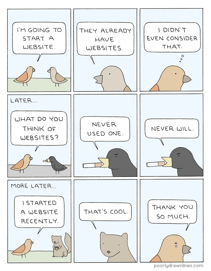 Poorly Drawn Lines Comic Strip for November 21, 2018 