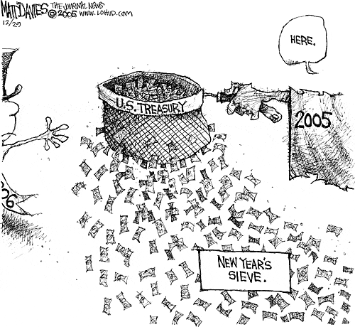 Matt Davies Comic Strip for December 29, 2005 