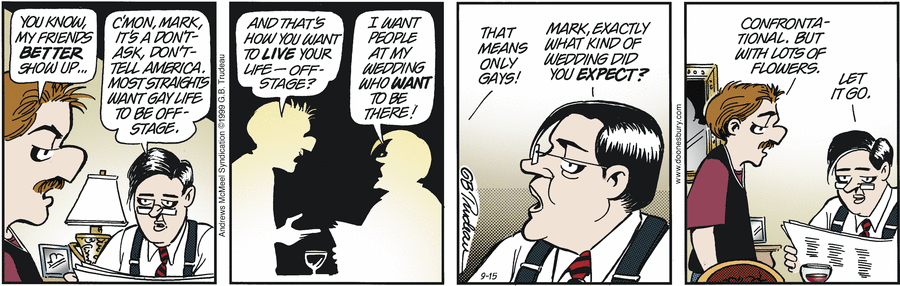 Doonesbury Comic Strip for September 15, 2023 