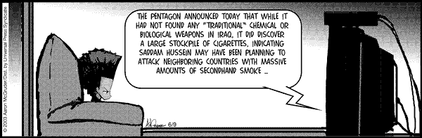 The Boondocks Comic Strip for January 10, 2011 