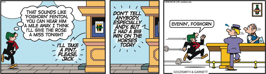 Andy Capp Comic Strip for February 13, 2025 